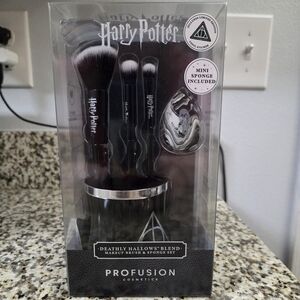 Profusion Cosmetics Harry Potter Deathly Hallows Makeup Brush Set